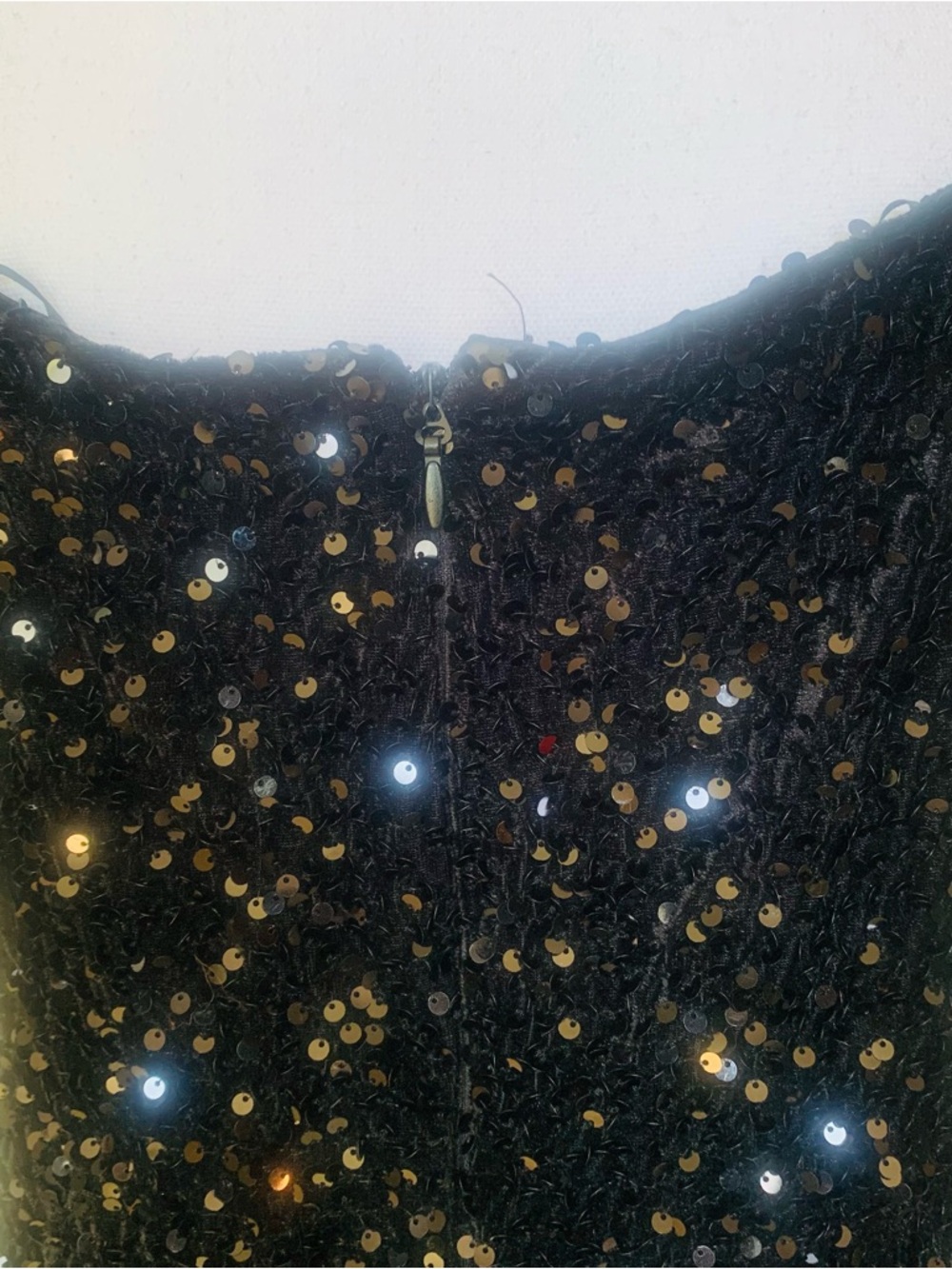 Twilight black sequin gown Size 1X from Fashion Nova. - Picture 10 of 16